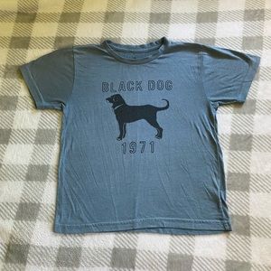 Kids Black dog shirt